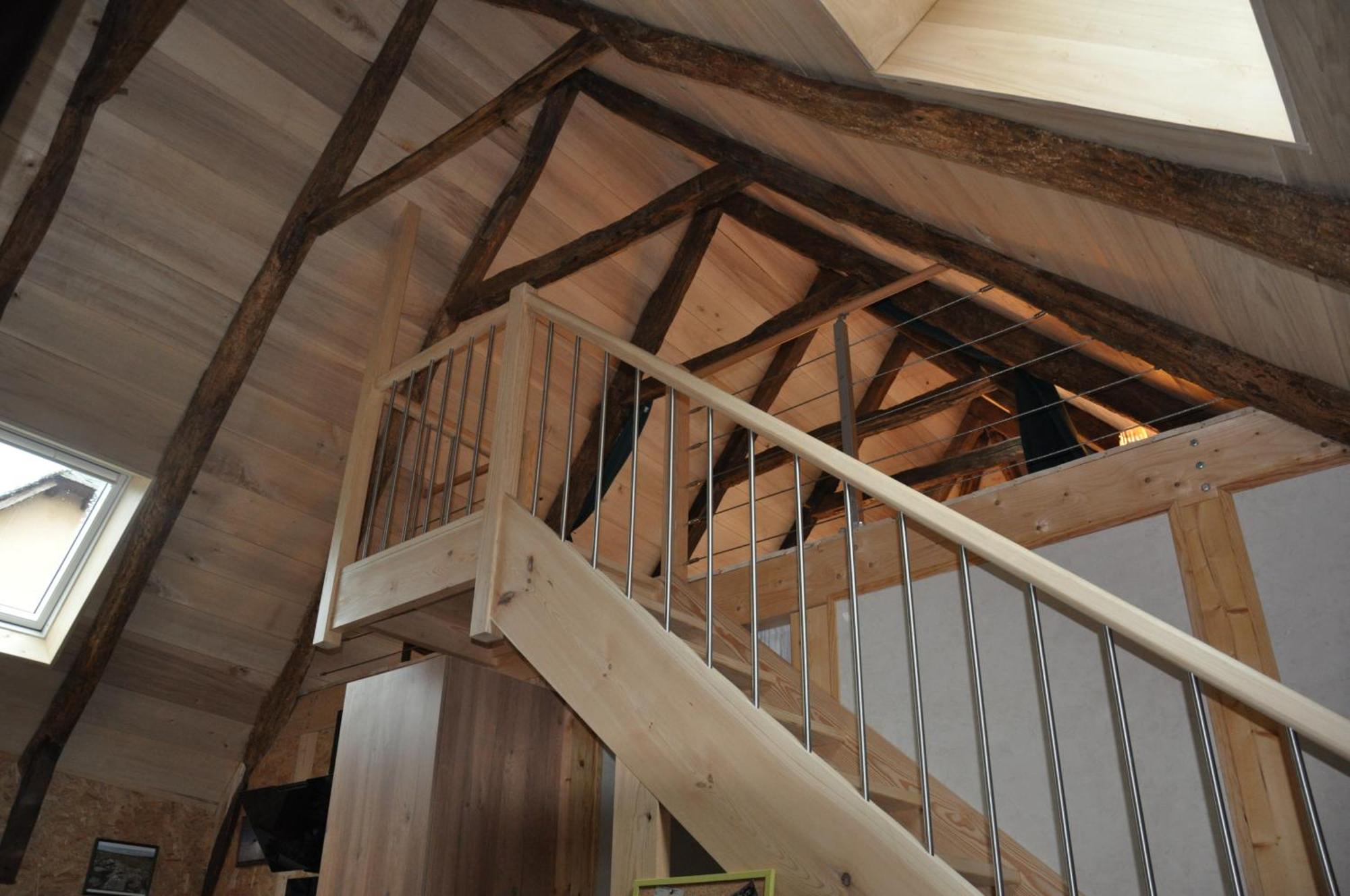 Gite Le Couderc De Coubisou, Grange Renovee Exterior foto